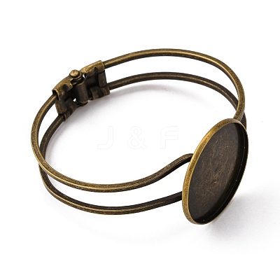 Brass Bangle Making X-MAK-Q011-73AB-30mm-1