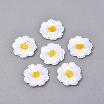 Computerized Embroidery Cloth Iron on/Sew on Patches DIY-WH0162-31-1