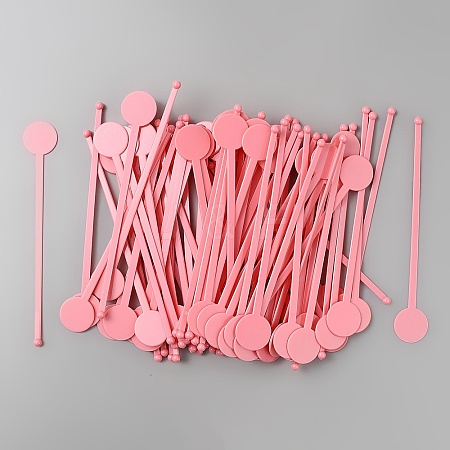 80Pcs Plastic Stirrers Rods DIY-WH0899-671-1