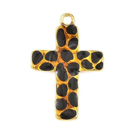 304 Stainless Steel Enamel Pendants STAS-Z186-22G-01-1