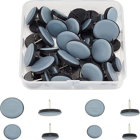 SUPERFINDINGS 40Pcs 4 Styles Iron Furniture Feet Nail FIND-FH0002-02-1