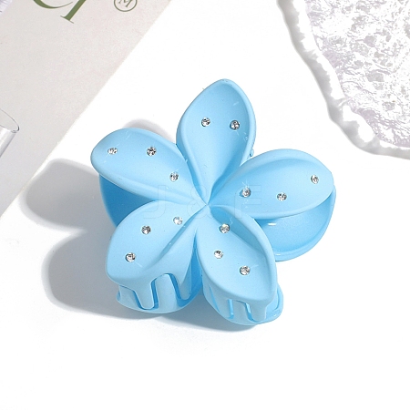 Flower Plastic Claw Hair Clips PW-WG78FE1-02-1