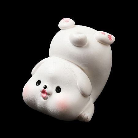 Dog Resin Display Decorations DJEW-F022-A02-1