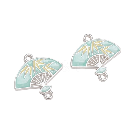 Alloy Enamel Connector Charms PW-WG5B01E-01-1