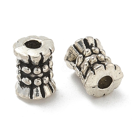 Tibetan Style Alloy Beads TIBE-P003-27AS-1