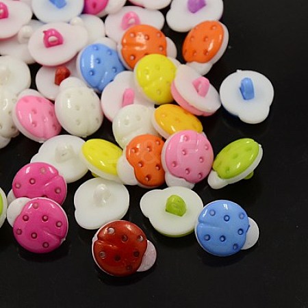 Acrylic Shank Buttons BUTT-E008-A-M-1