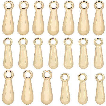 20Pcs 2 Styles Brass Charms KK-BBC0022-49-1