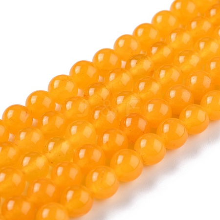 Natural White Jade Beads X-G-G766-C-12-1