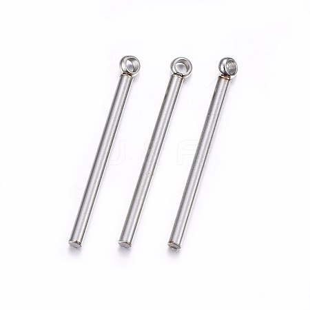 Tarnish Resistant 201 Stainless Steel Pendants STAS-F174-03P-C-1
