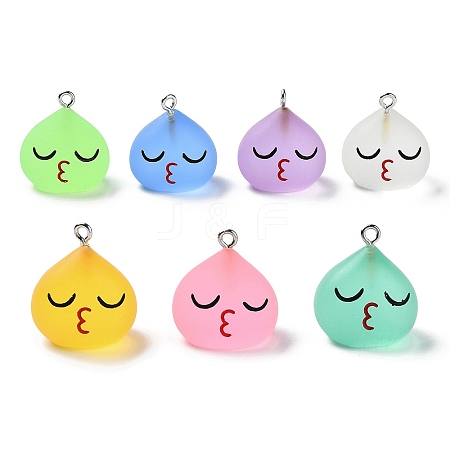 Luminous Resin Cartoon Pendants CRES-Z004-03-1