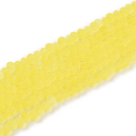 Transparent Glass Beads Strands LS-EGLA-A044-T1mm-MD29-1