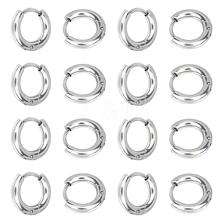 Unicraftale Unisex 304 Stainless Steel Hoop Earrings STAS-UN0002-60P-06-1