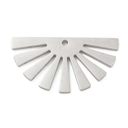 Non-Tarnish 304 Stainless Steel Pendants STAS-B056-17P-02-1