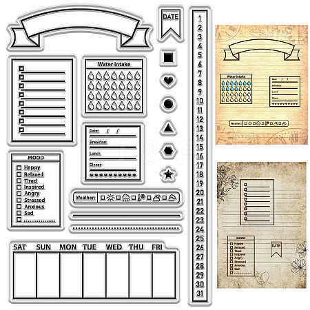 Custom PVC Plastic Clear Stamps DIY-WH0439-0349-1