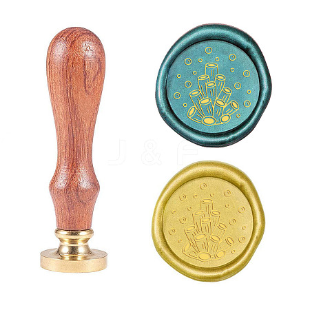 Wax Seal Stamp Set AJEW-WH0131-612-1