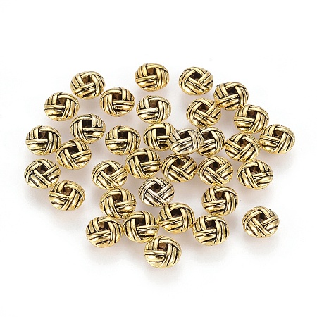Zinc Alloy Spacer Beads LS-PALLOY-ZN25847-AG-LF-1