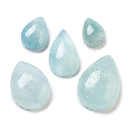 Natural Aquamarine Cabochons G-I371-01-1