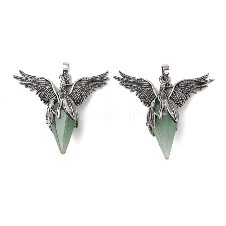 Natural Green Aventurine Pendants GG-C001-02H-1