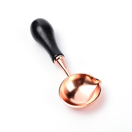 Brass Wax Sticks Melting Spoon AJEW-WH0182-25-1