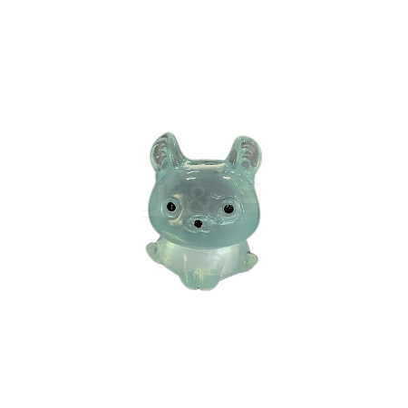 Luminous Resin Cat Figurines Ornaments PW-WG20777-10-1