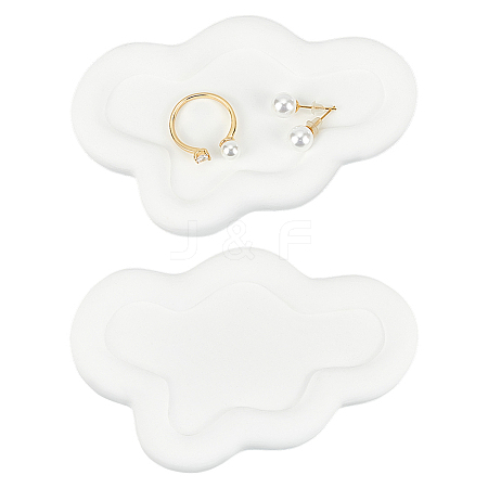 Cloud Gesso Jewelry Plate WH-WG70857-01-1