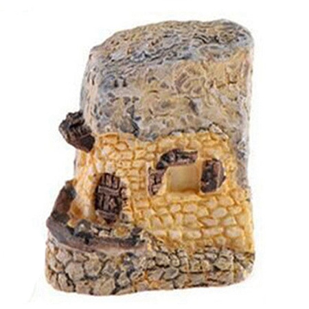 Resin Miniature Stone Houses MIMO-PW0003-182H-1