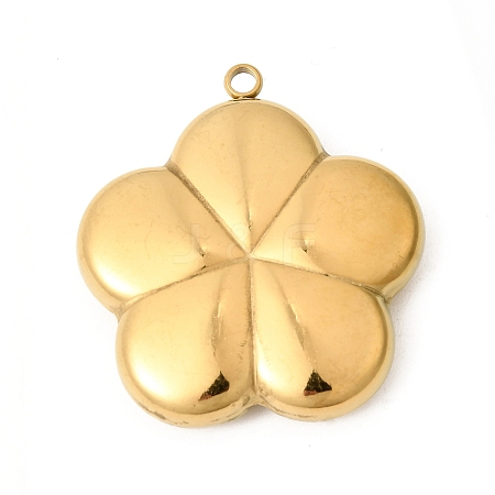 304 Stainless Steel Pendants STAS-B128-06G-01-1