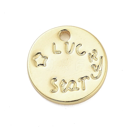 Brass Charms KK-C078-01A-G-1