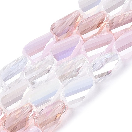 Electroplate Mixed Styles Glass Beads Strands EGLA-N022-10B-A01-1