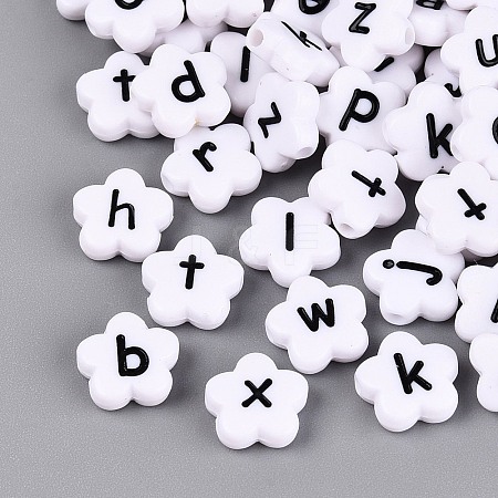 Opaque Acrylic Beads SACR-Q001-17B-1