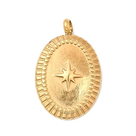 304 Stainless Steel Pendants STAS-B094-34G-1