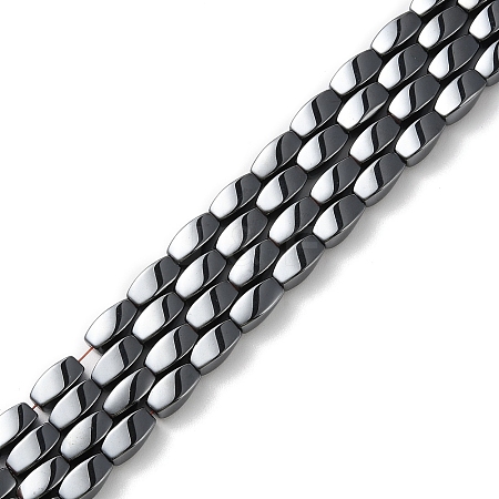 Non-Magnetic Synthetic Hematite Beads Strands X-IM601-6x12-1