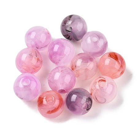 Opaque Acrylic Beads OACR-N137-37C-1