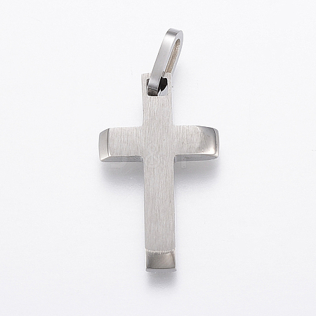 Tarnish Resistant 304 Stainless Steel Pendants STAS-F157-03P-1