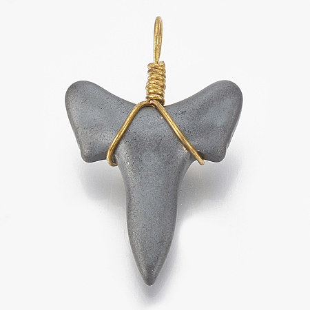 Non-magnetic Synthetic Hematite Pendants G-T094-07-1