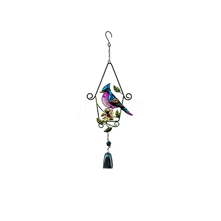 Iron Art Bird House Wind Chime PW-WG41E0E-04-1