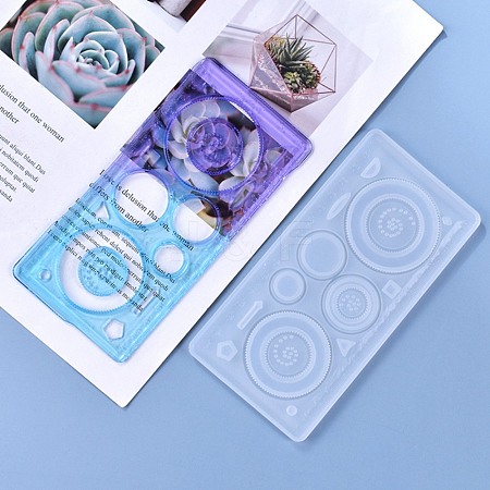 Stationery Ruler Silicone Mould DIY-L021-70-1