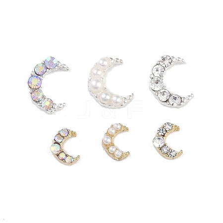 Alloy Rhinestone Cabochons MRMJ-L019-01A-1