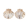 Acrylic Imitation Shell Pendants OACR-F012-04-1