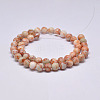 Natural Red Netstone Beads Strands LS-G-F352-8mm-3