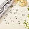 62Pcs DIY 304 Stainless Steel Pendant Making Kits DIY-UN0002-52P-3