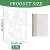 Plastic Drawing Painting Stencils Templates DIY-WH20012-07A-2
