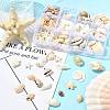 DIY Conch Shell Starfish Turtles Beads Findings Kits DIY-FS0010-25-8