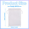 50Pcs Organza Bags Jewellery Storage Pouches Wedding Favour Party Mesh Drawstring Gift OP-TA0001-16E-4