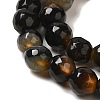 Natural Agate(Dyed & Heated) Beads Strands G-H066-B02-01-4