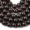 Natural Garnet Gemstone Beads Strands G-R263-7mm-3