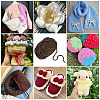 1 Skein Soft Crocheting Yarn OCOR-TADJ0001-03D-7