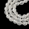 Natural Quartz Crystal Beads Strands G-K376-F01-01-4