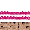 Imitation Jade Glass Beads Strands GLAA-T028-4mm-11I-2