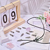 30Pcs Tibetan Style Alloy Dorje Vajra Beads FIND-CA0010-78-5